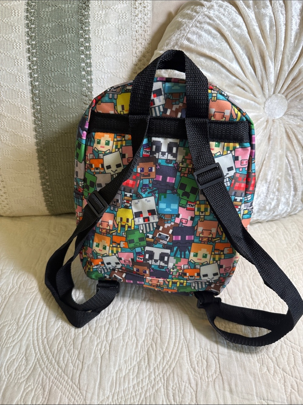 Minecraft Kids Mini Backpack - Multicolor - Picture 2 of 4